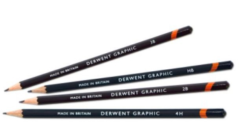 DERWENT GRAPHIC PENCILS 2B 34174