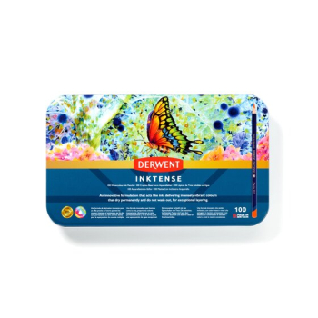 DERWENT INKTENSE PENCIL TIN OF 100 2306130