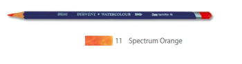 DERWENT WATERCOLOUR PENCIL 11 SPECTRUM ORANGE 32811