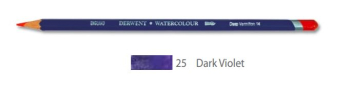 DERWENT WATERCOLOUR PENCIL 25 DARK VIOLET 32825
