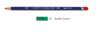 DERWENT WATERCOLOUR PENCIL 43 BOTTLE GREEN 32843