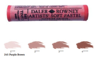DR ARTISTS SOFT PASTELS PURPLE BROWN TINT 1 153001245