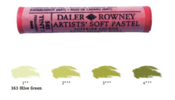 DR ARTISTS SOFT PASTELS OLIVE GREEN TINT 1 153001363