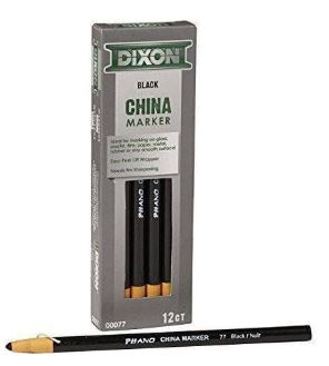 DIXON CHINAGRAPH PENCIL BLACK PEELABLE