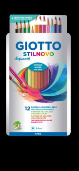 GIOTTO STILNOVO ACQUARELL PENCIL 12PCS SET F255700