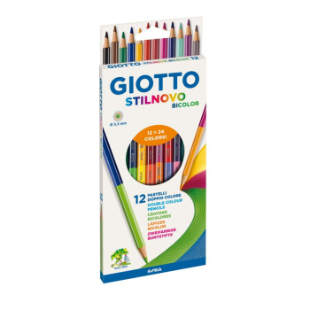 GIOTTO STILNOVO BICOLOR 12PCS SET   F256900