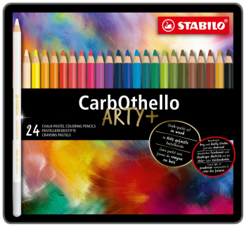 CARBOTHELLO PASTEL PENCILS - TIN OF 24 1424-6