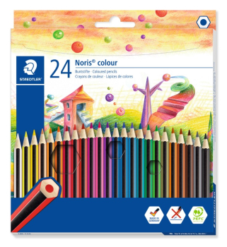 STAEDTLER NORIS COLOUR 24PK 185 C24