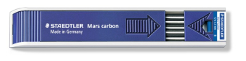 STAEDTLER MARS CARBON 2MM LEADS B 12PCS 200-B