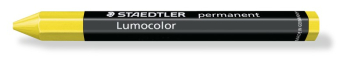 STAEDTLER LUMOCOLOR PERMANENT OMNIGRAPH CRAYON YELLOW 236-1