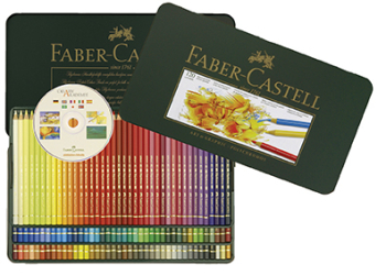 FABER CASTELL POLYCHROMOS 120 TIN ARTISTS PENCILS FC110011
