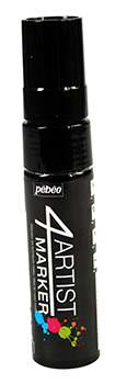 4ARTIST MARKER 15MM BLACK BY PEBEO 580324