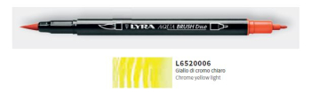 LYRA AQUA BRUSH DUO LT CHROME YELLOW 6520006