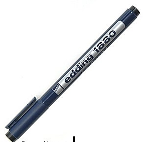 EDDING 1880 PEN - BLACK/0.1 4-188001001