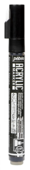 PEBEO ACRYLIC MARKER 0.7 TIP PRECIOUS BLACK 201355