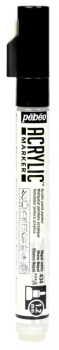 PEBEO ACRYLIC MARKER 1.2 TIP NEPAL WHITE 201434