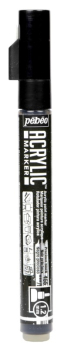 PEBEO ACRYLIC MARKER 1.2 TIP PRECIOUS BLACK 201455