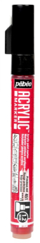PEBEO ACRYLIC MARKER 1.2 TIP PRECIOUS RED 201451