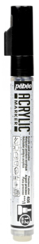 PEBEO ACRYLIC MARKER 1.2 TIP PRECIOUS SILVER 201456