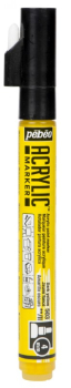 PEBEO ACRYLIC MARKER 4mm TIP DARK YELLOW 201503