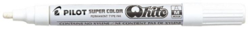PILOT MARKERS WHITE EXTRA FINE SUPER COLOR 4902505087974