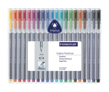 STAEDTLER BRILLIANT COLOURS TRIPLUS SET OF 20 334 SB20