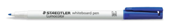 STAEDTLER LUMOCOLOR SLIM WHITEBOARD PEN BLUE 301-3