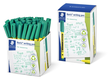STAEDTLER NORIS HANDWRITING PEN GREEN TUB OF 50 307-5 CT50