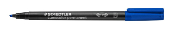 STAEDTLER LUMOCOLOR PEN B PERMANENT BLUE 314-3