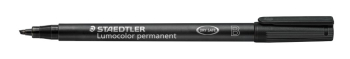 STAEDTLER LUMOCOLOR PEN B PERMANENT BLACK 314-9