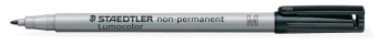 STAEDTLER LUMOCOLOR PEN M NON-PERMANENT BLACK 315-9