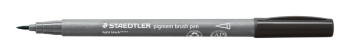 STAEDTLER PIGMENT ARTS BRUSH PEN LIGHT BLACK 371-90