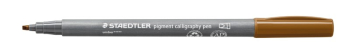 STAEDTLER PIGMENT ARTS PEN CALLIGRAPHY LIGHT BLACK 375-90