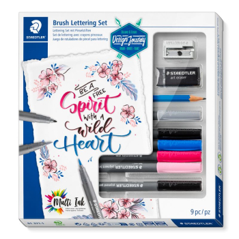 STAEDTLER DESIGN JOURNEY BRUSH LETTERING SET 61371-1