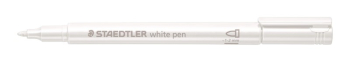 STAEDTLER METALLIC PEN WHITE 8323-0