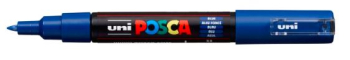 PC-1M BLUE POSCA BULLET TIP EX FINE 017921000
