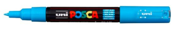 PC-1M LT BLUE POSCA BULLET TIP EX FINE 017830000 (new box)