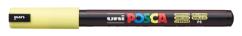 PC-1MR SUNSHINE YELLOW POSCA ULTRA FINE BULLET TIP