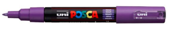 PC-1M VIOLET POSCA BULLET TIP EX FINE 017855000 (TOP)