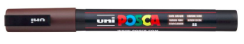 PC-3M DARK BROWN 4902778202319 POSCA FINE BULLET TIP