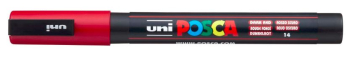 PC-3M DARK RED 4902778202333 POSCA FINE BULLET TIP