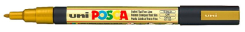 PC-3M GOLD POSCA BULLET TIP FINE 179382000