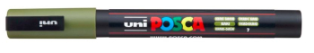 PC-3M KHAKI GRN 4902778202326 POSCA FINE BULLET TIP
