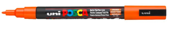 PC-3M ORANGE POSCA BULLET TIP FINE 156695000
