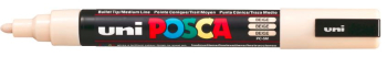 PC-5M BEIGE POSCA BULLET TIP MEDIUM 107466000