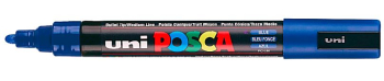 PC-5M BLUE POSCA BULLET TIP MEDIUM 152702000