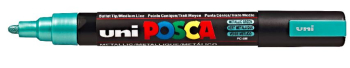 PC-5M MET GREEN 4902778113578 POSCA MEDIUM BULLET TIP