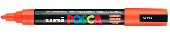 PC-5M LT ORANGE 4902778916230 POSCA MEDIUM BULLET TIP (PALE)