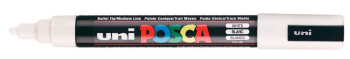 PC-5M WHITE 4902778916254 POSCA MEDIUM BULLET TIP