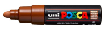 PC-7M BROWN 4902778228371 POSCA LARGE BULLET TIP
